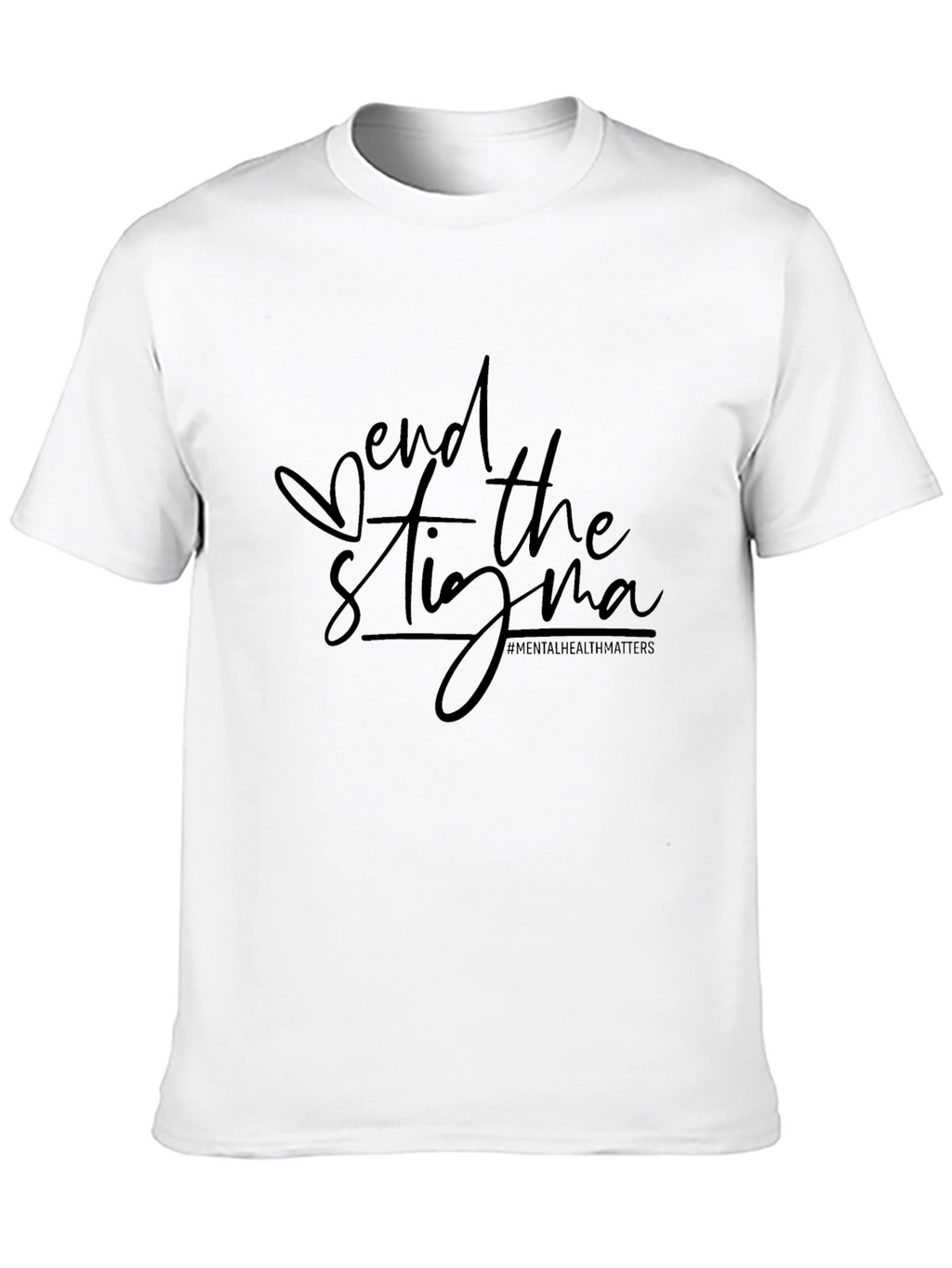 End the Stigma Mental Health Awareness T-Shirt