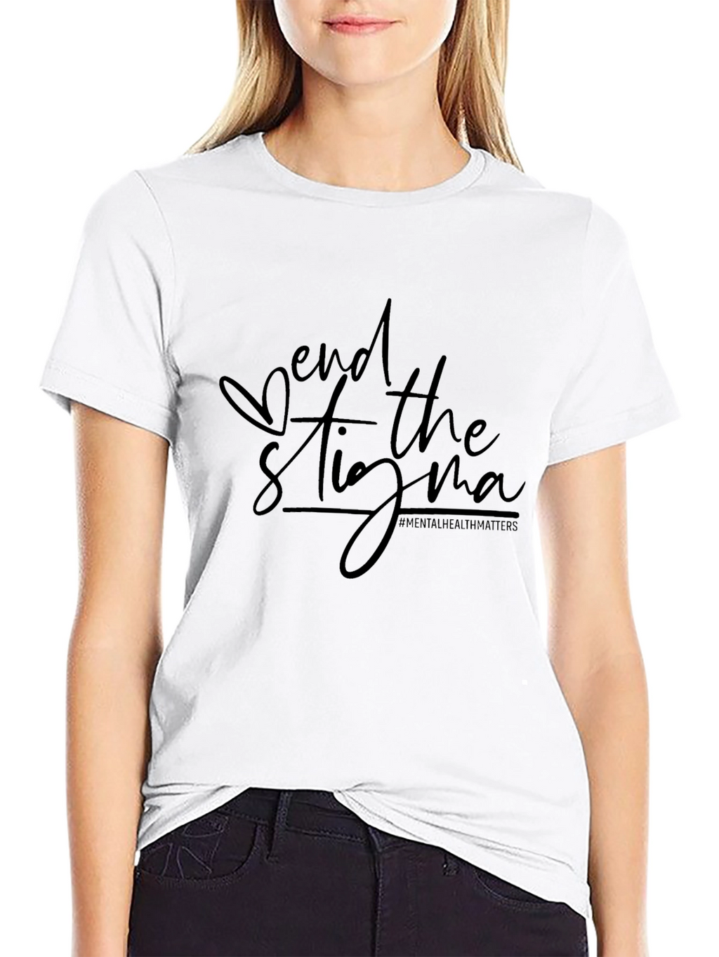End the Stigma Mental Health Awareness T-Shirt