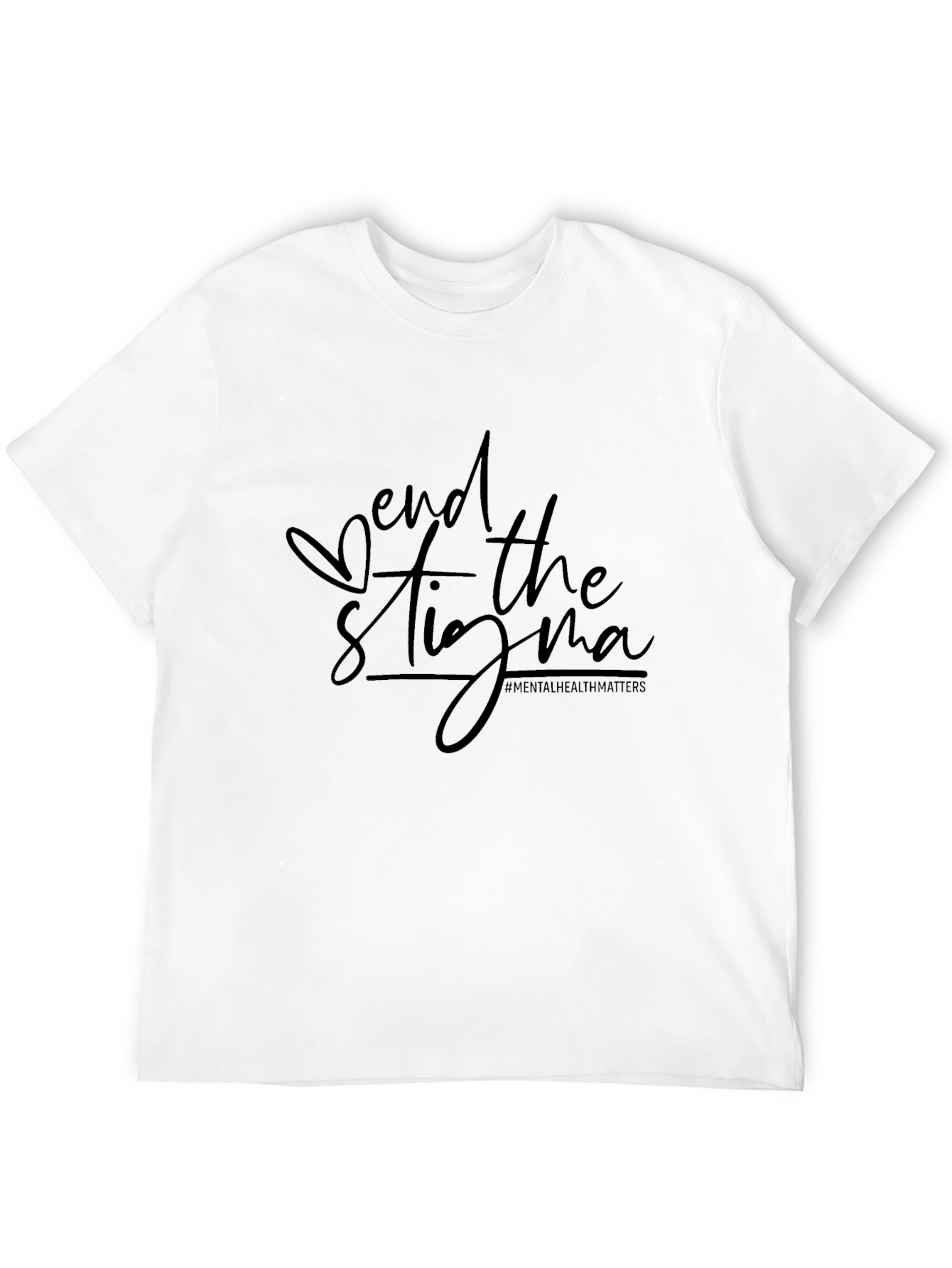 End the Stigma Mental Health Awareness T-Shirt