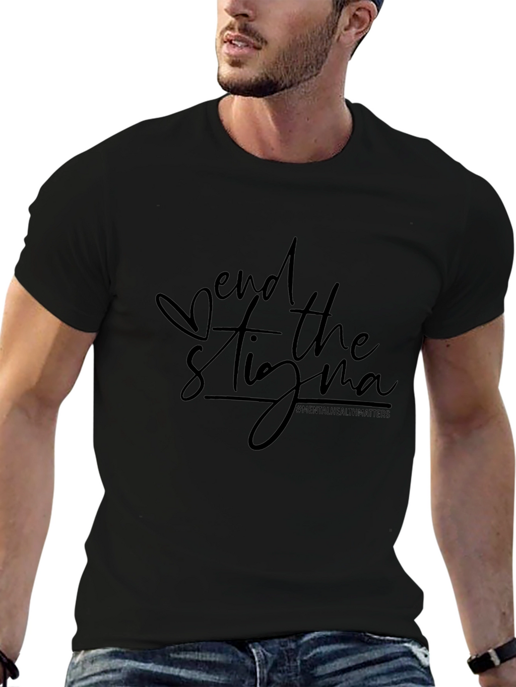 End the Stigma Mental Health Awareness T-Shirt