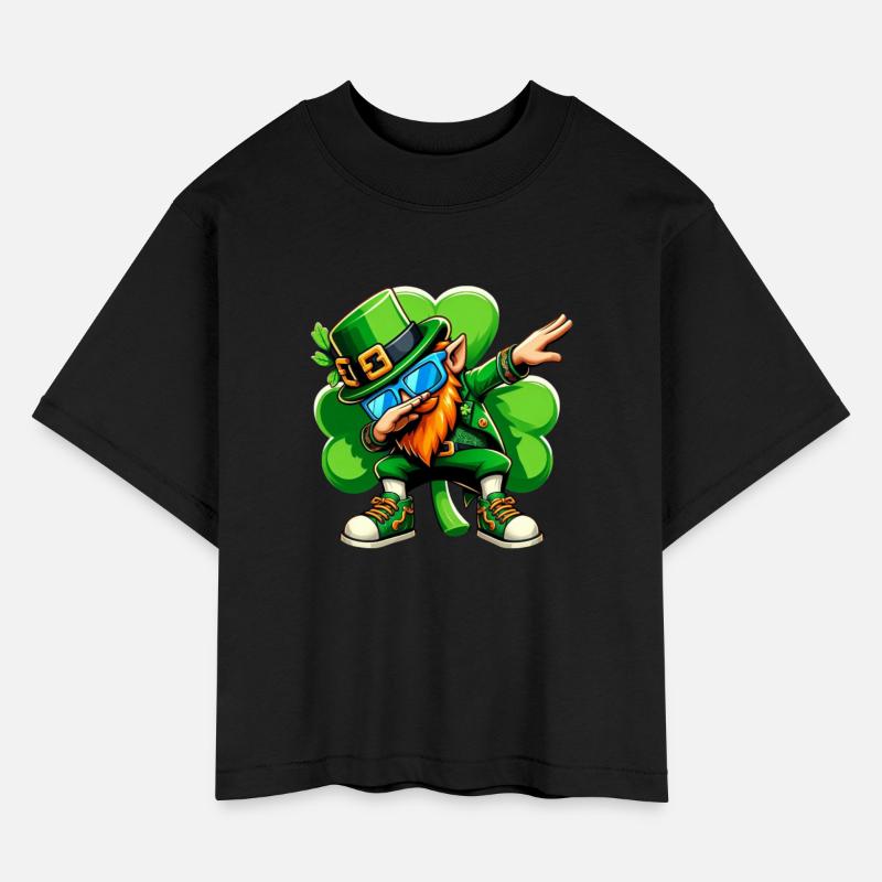 Dabbing Leprechaun Fun Irish St. Patrick