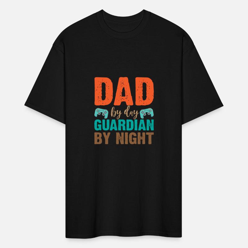 Dad By Day Guardian By Night Gamer Dad Funny