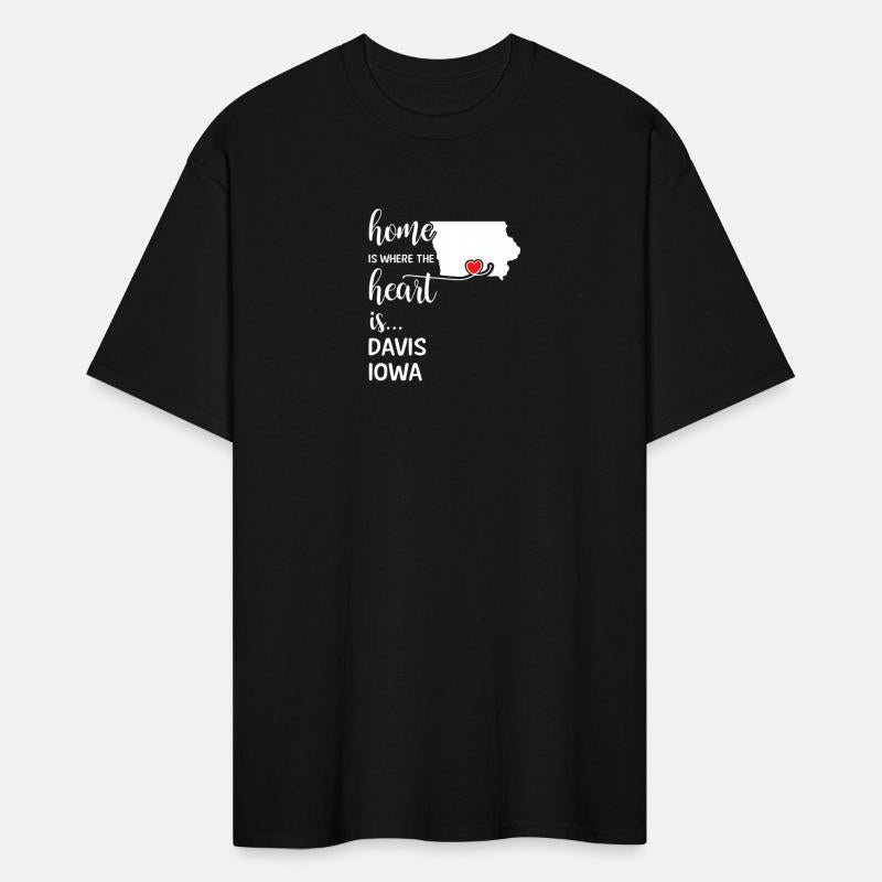 Davis County Iowa Is Where My Heart Is Gift