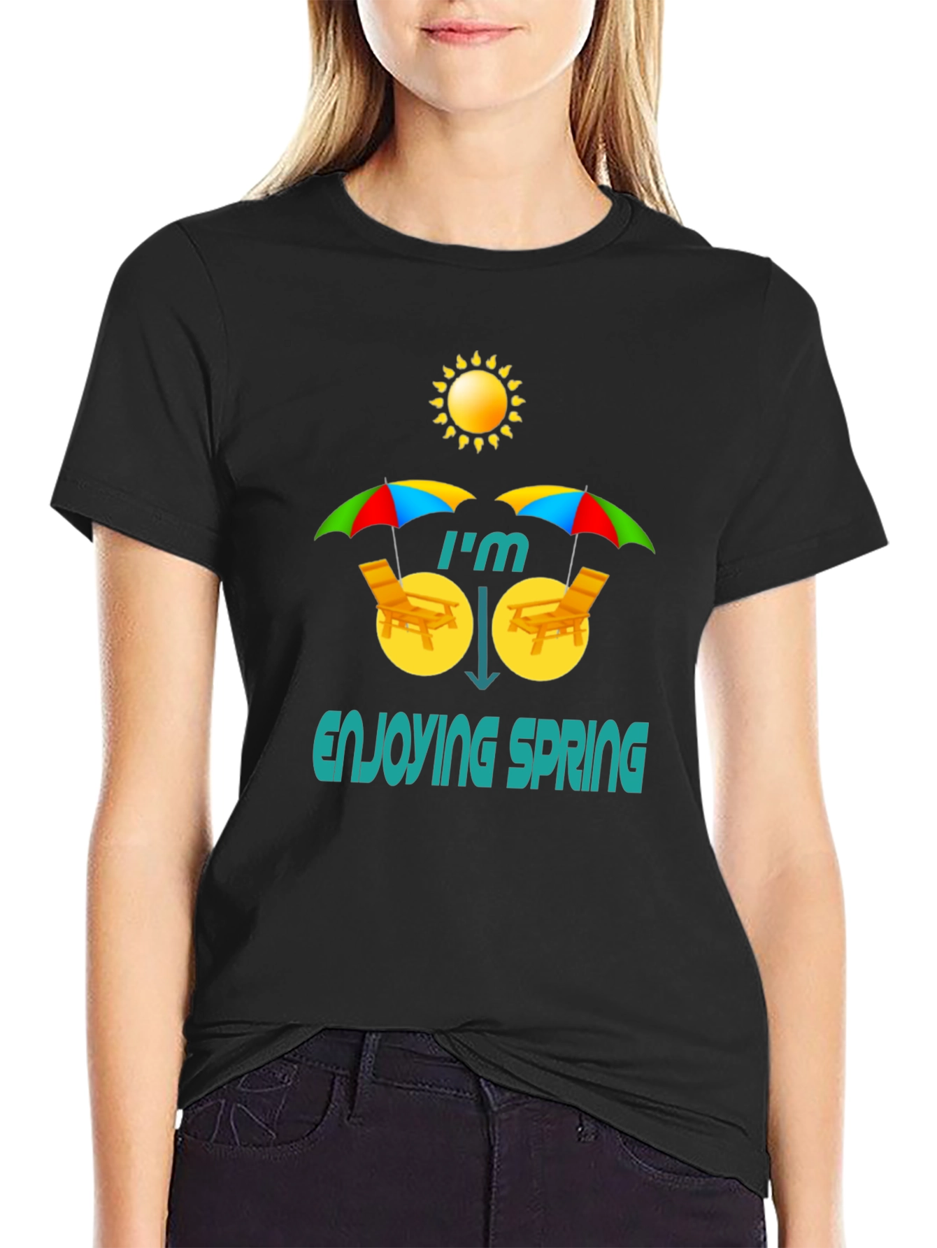 Enjoying Spring Graphic T-Shirt