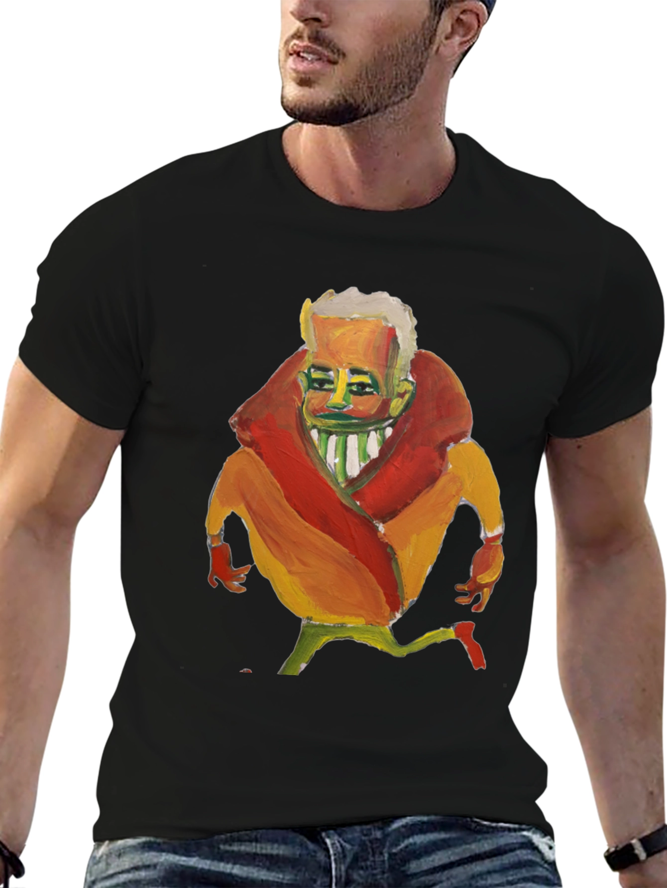 Abstract Art Graphic Tee - Unique Design