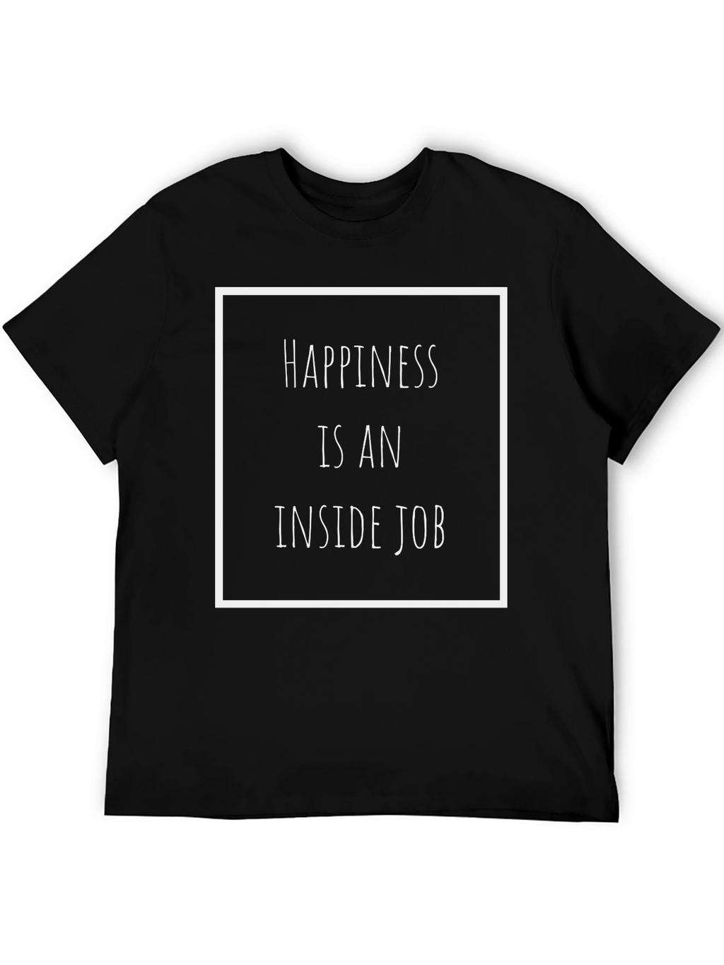Happiness Inside Job Graphic Tee