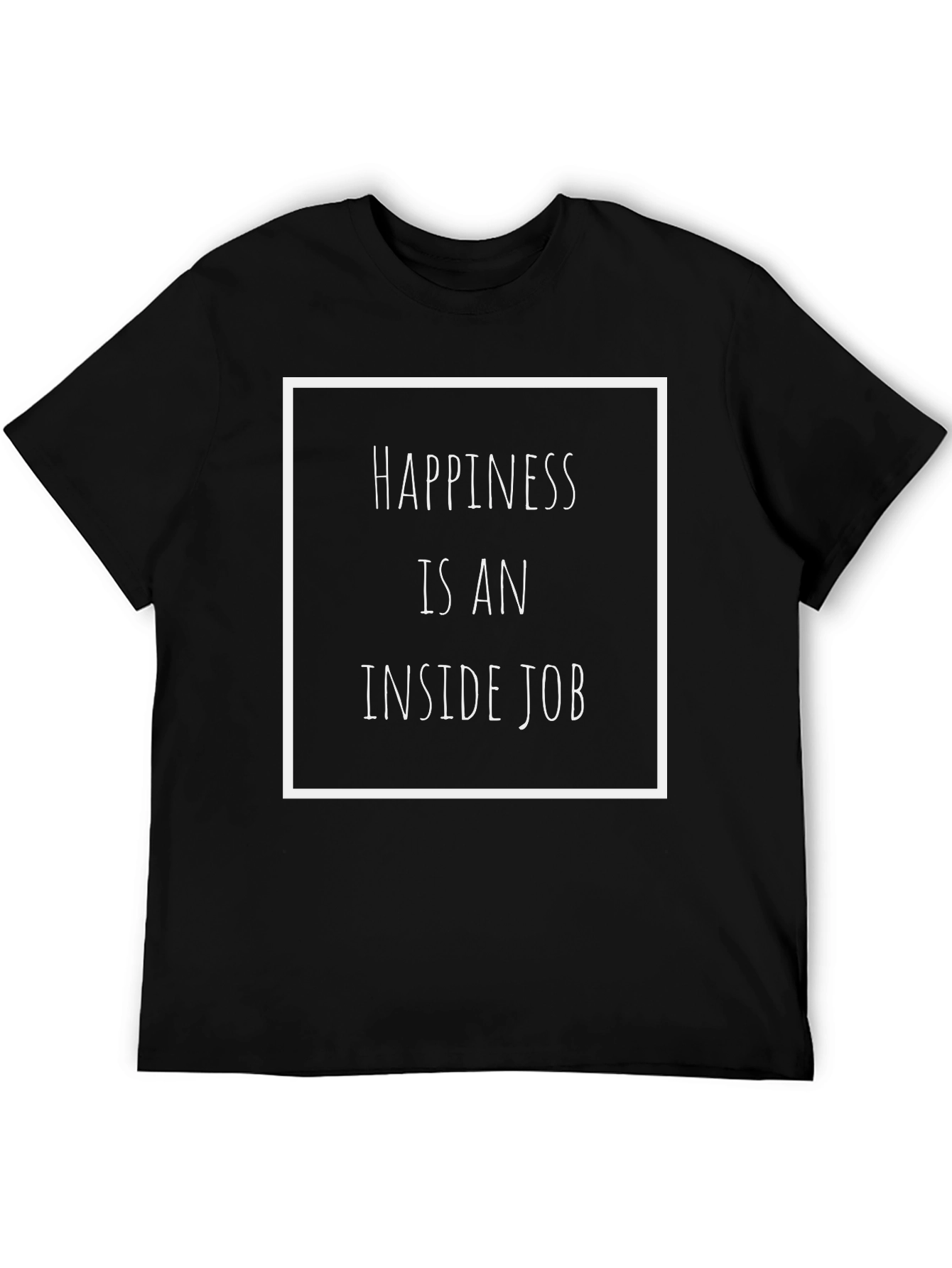 Happiness Inside Job Graphic Tee