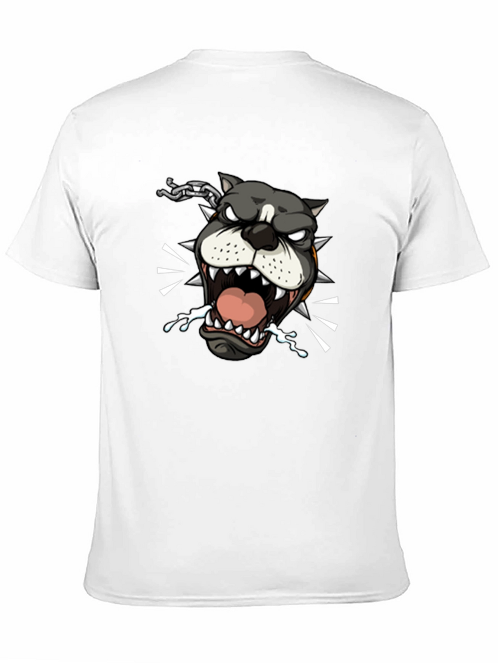 Angry Bulldog Graphic Tee - Cool Design