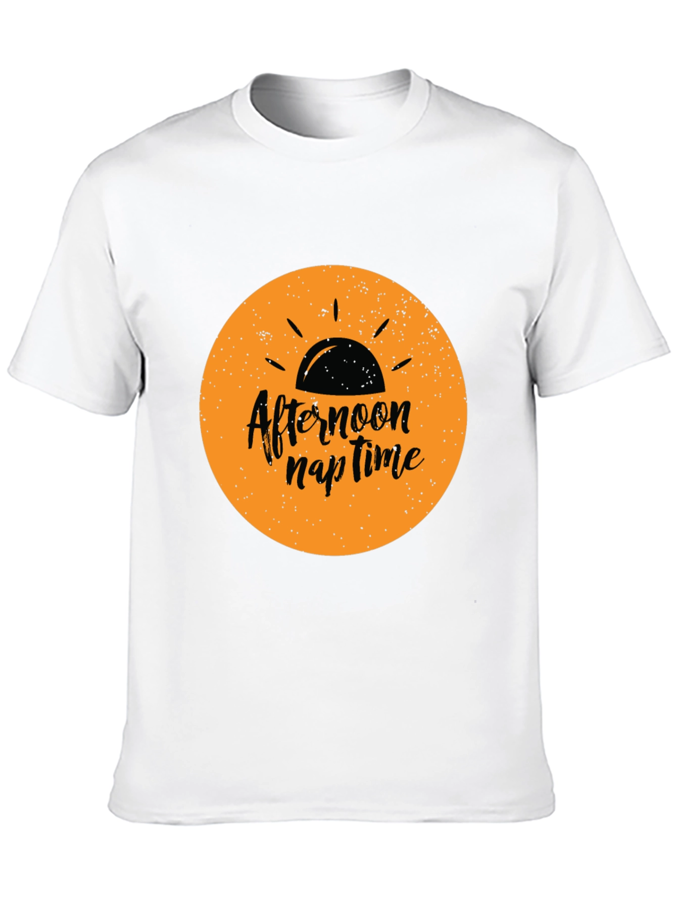 Afternoon Nap Time Black Graphic Tee