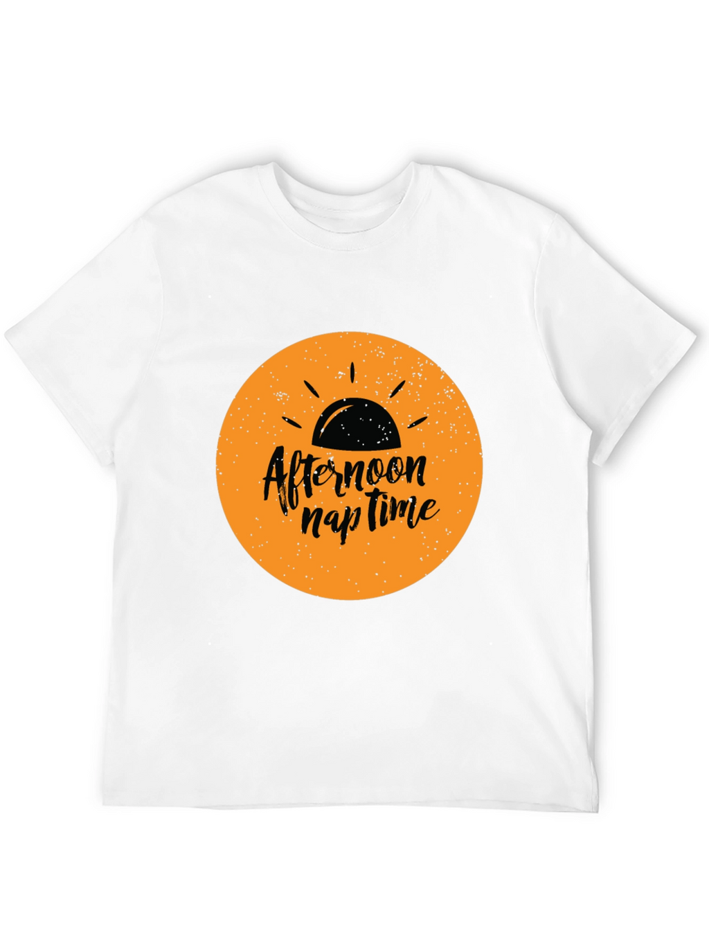 Afternoon Nap Time Black Graphic Tee