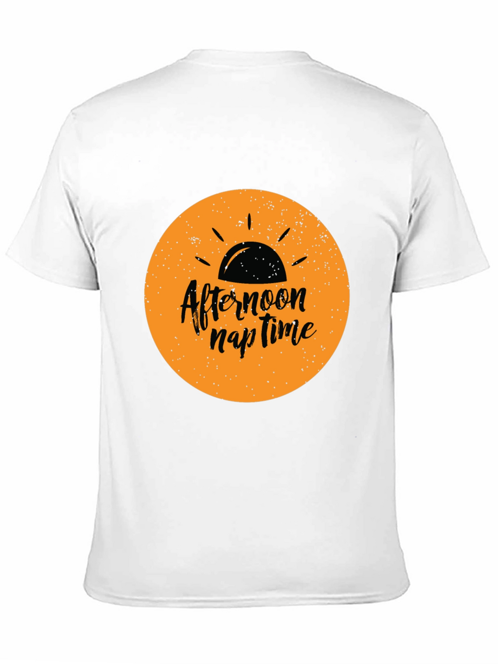 Afternoon Nap Time Black Graphic Tee