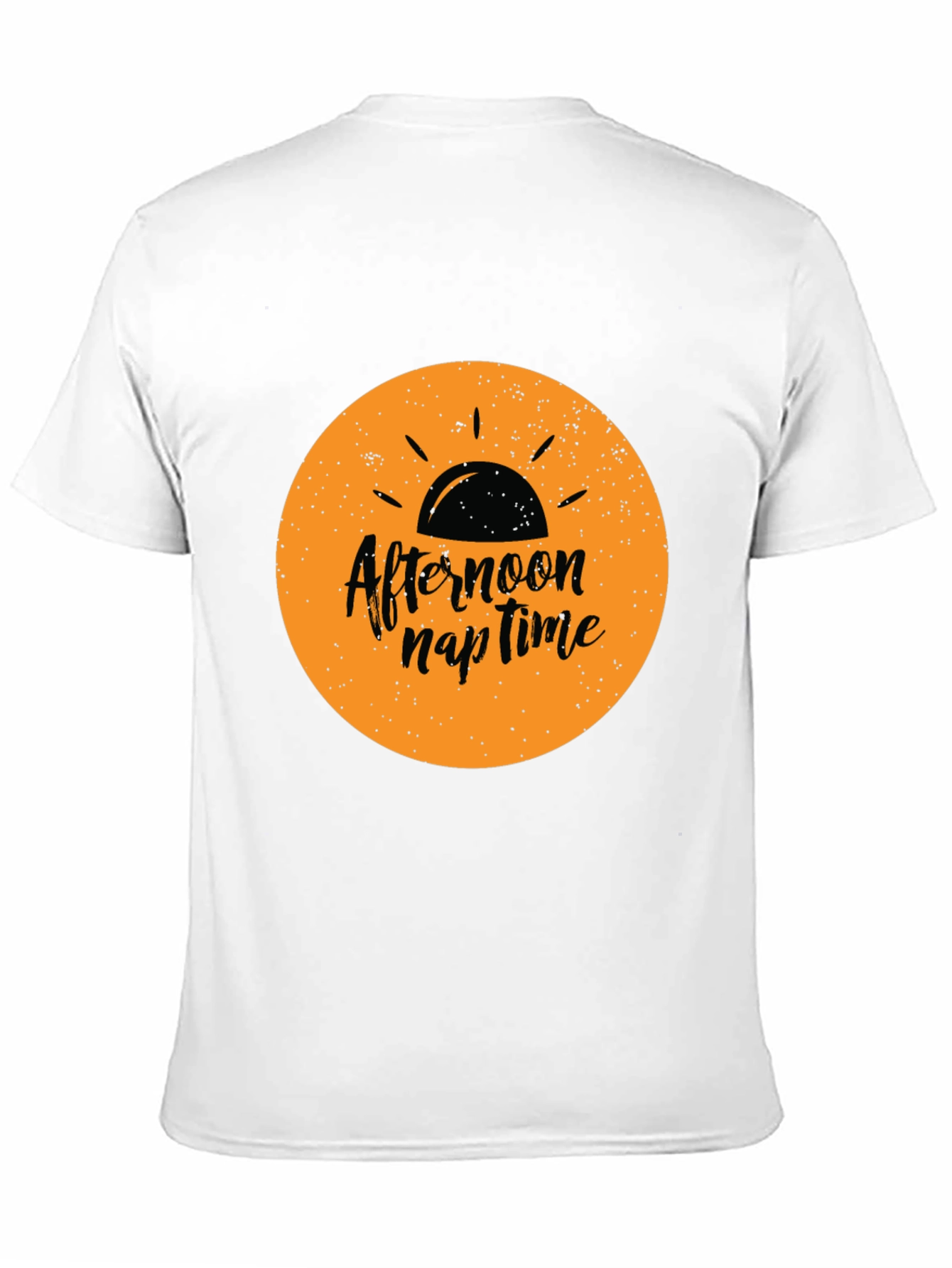 Afternoon Nap Time Black Graphic Tee