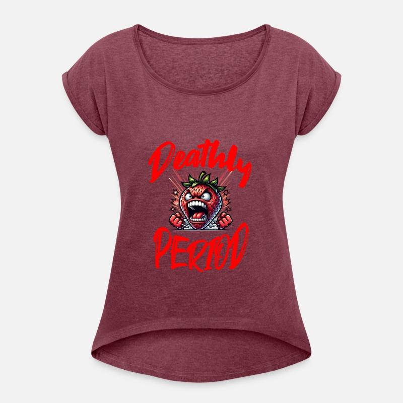 Deathly Period: Menstruation Humor Strawberry
