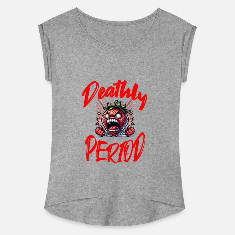 Deathly Period: Menstruation Humor Strawberry