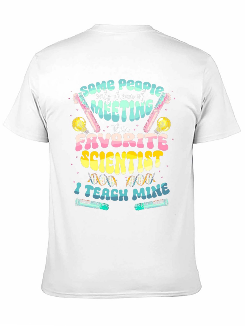 Scientist Teacher Black T-Shirt