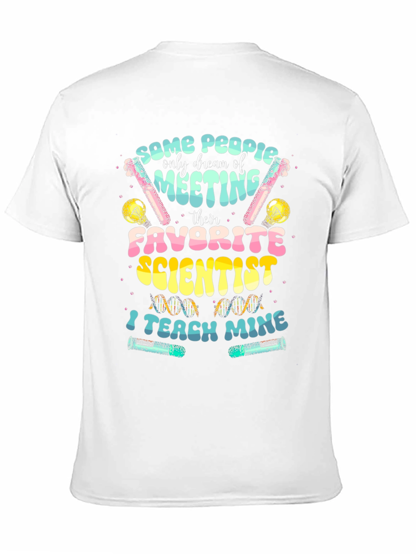 Scientist Teacher Black T-Shirt
