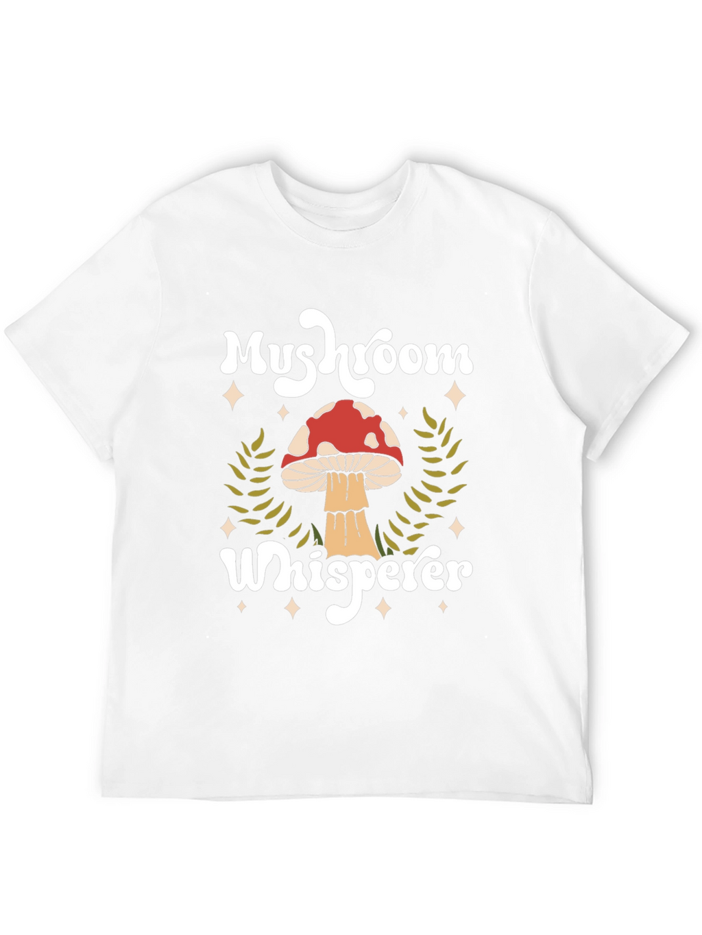 Mushroom Whisperer Graphic Tee - Nature Lover Shirt