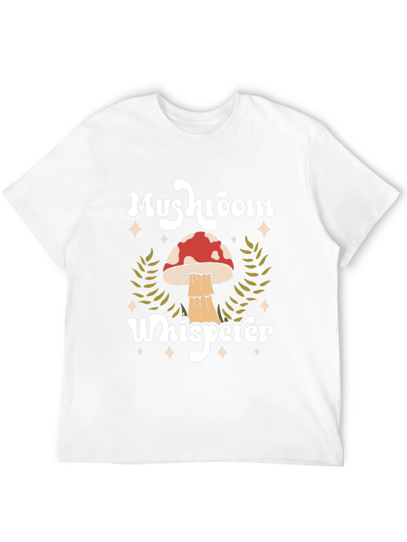 Mushroom Whisperer Graphic Tee - Nature Lover Shirt