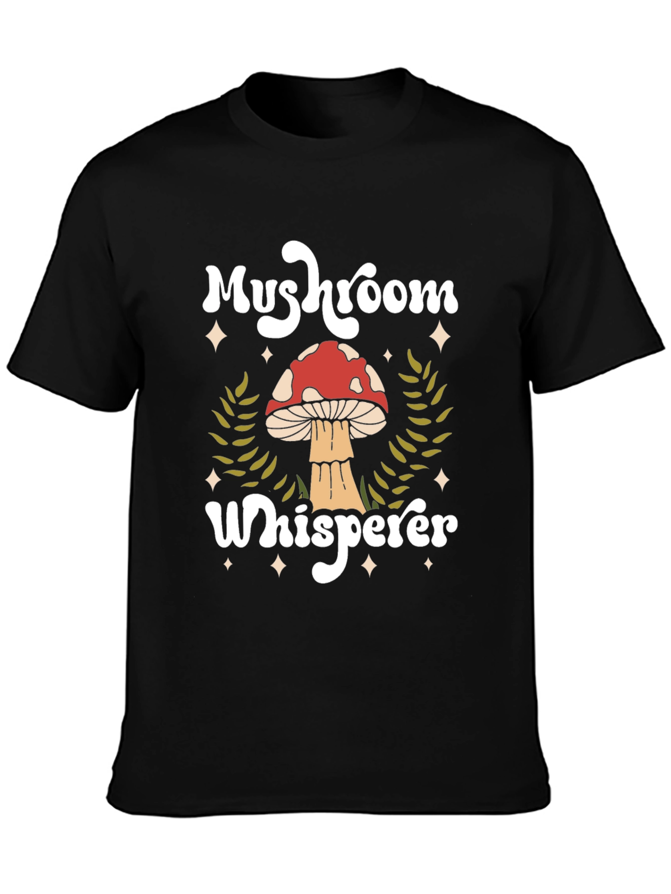 Mushroom Whisperer Graphic Tee - Nature Lover Shirt