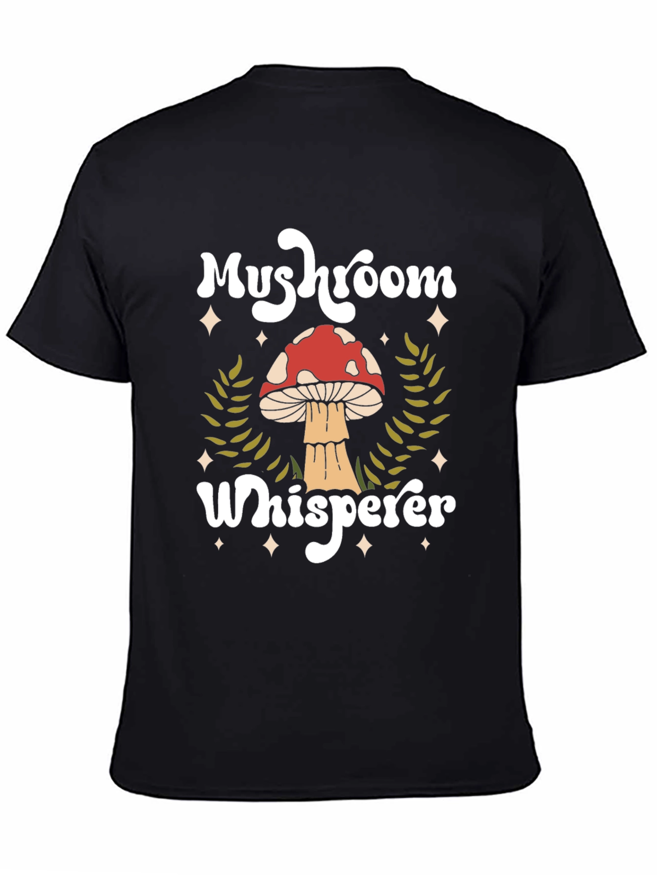 Mushroom Whisperer Graphic Tee - Nature Lover Shirt