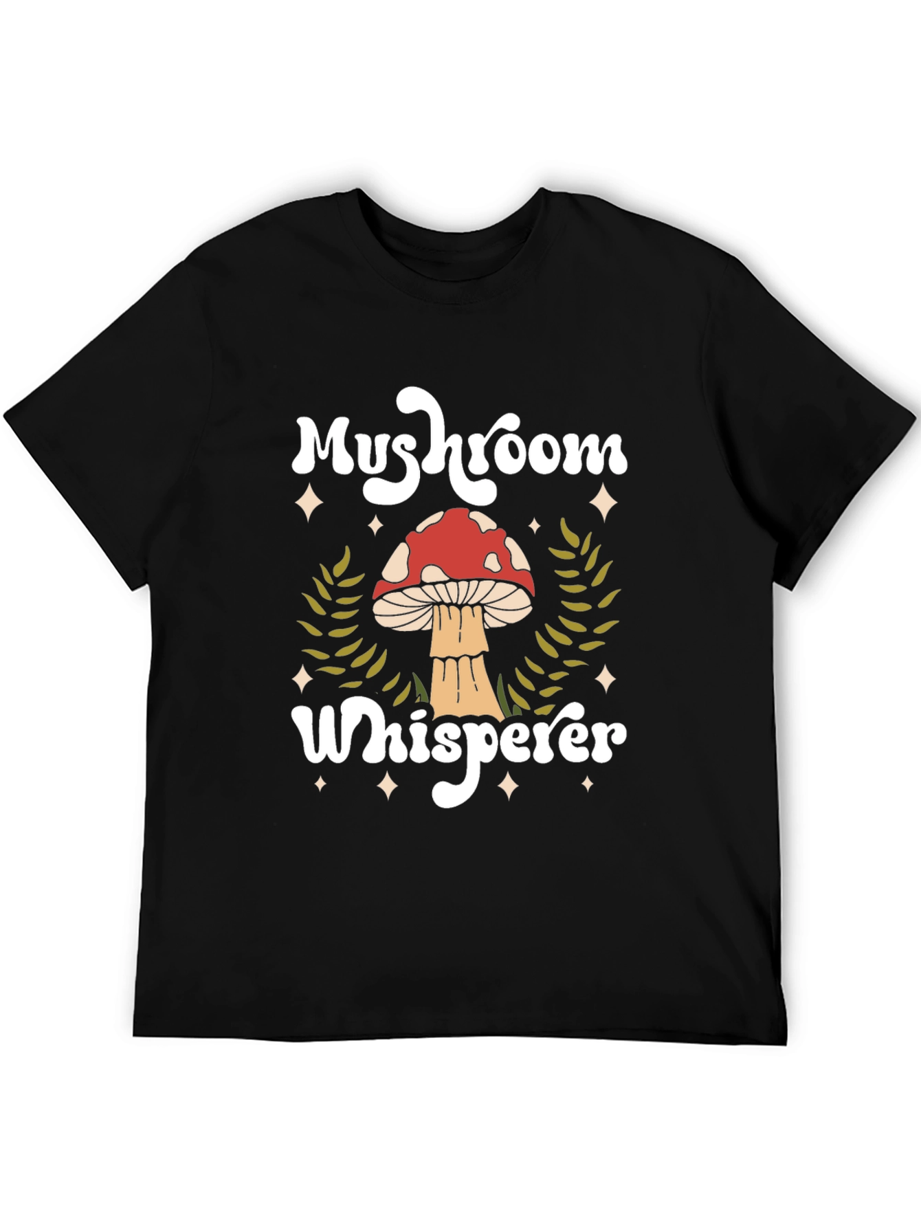 Mushroom Whisperer Graphic Tee - Nature Lover Shirt