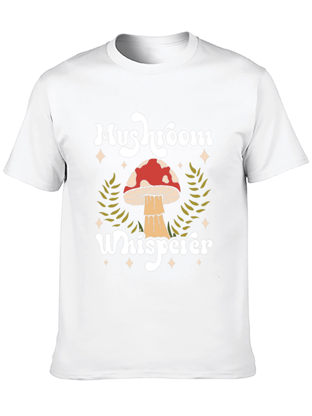 Mushroom Whisperer Graphic Tee - Nature Lover Shirt