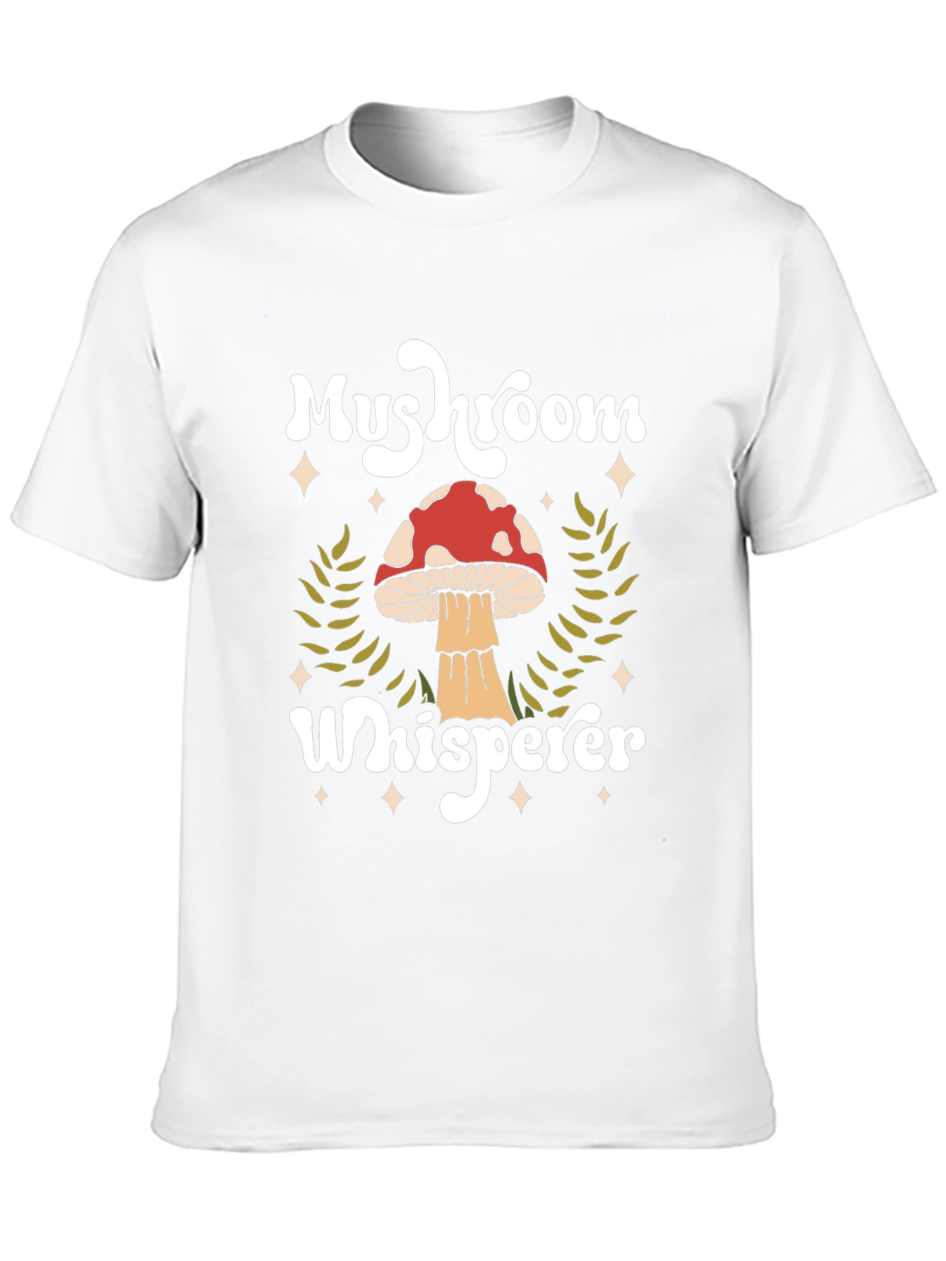 Mushroom Whisperer Graphic Tee - Nature Lover Shirt