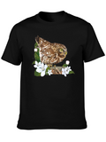Owl & Blossoms Graphic Tee