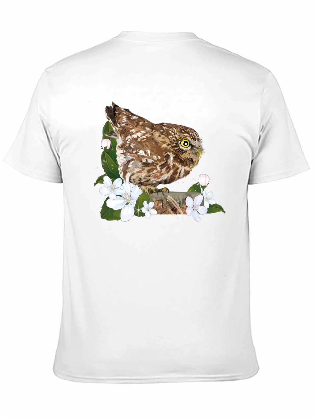 Owl & Blossoms Graphic Tee
