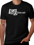 Time Out Black T-Shirt