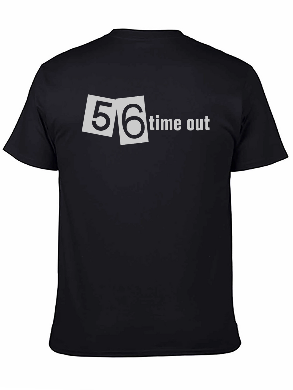 Time Out Black T-Shirt