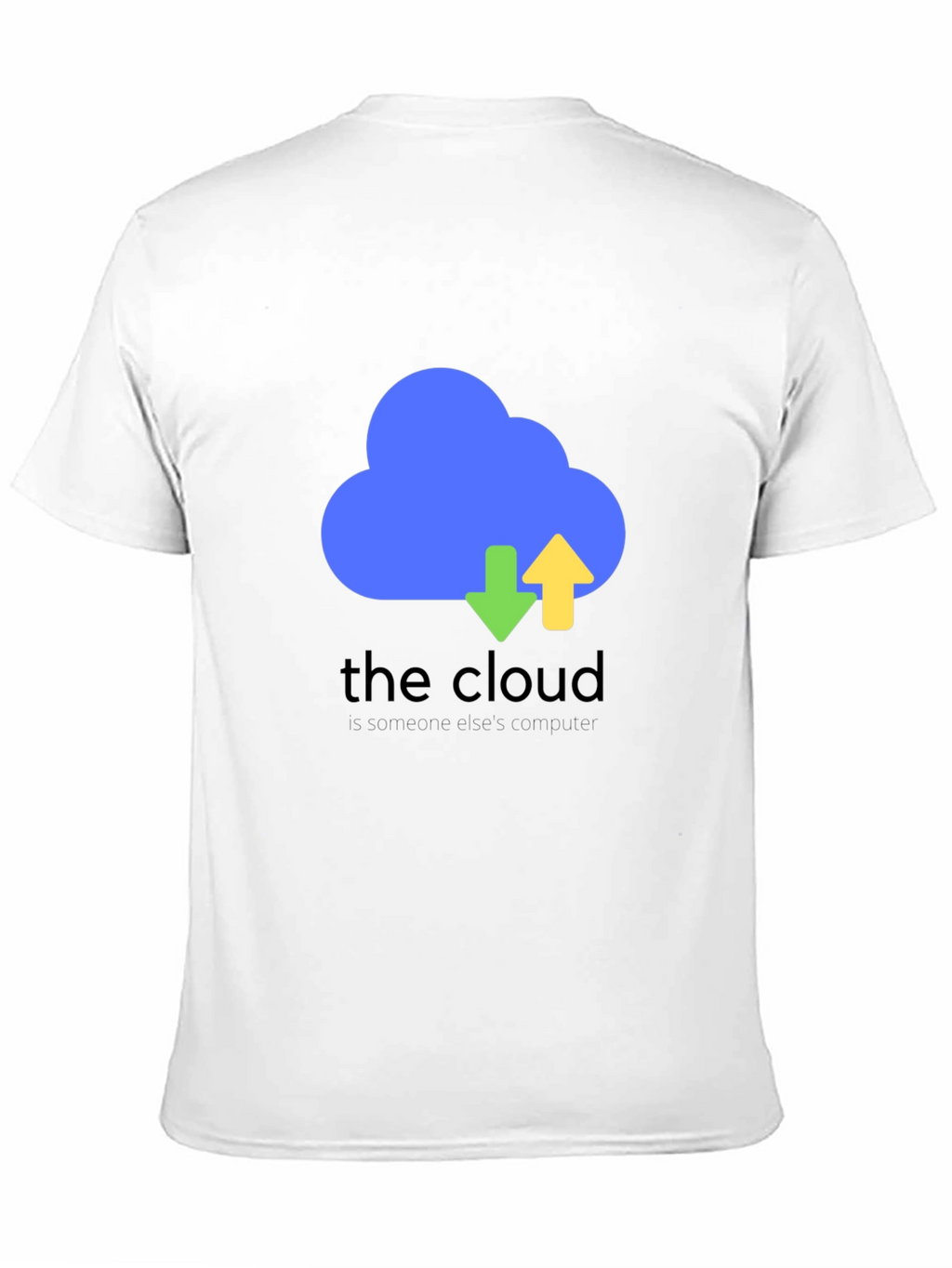 The Cloud Funny Tech T-Shirt - Black