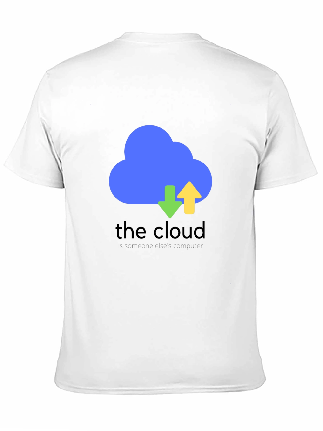 The Cloud Funny Tech T-Shirt - Black