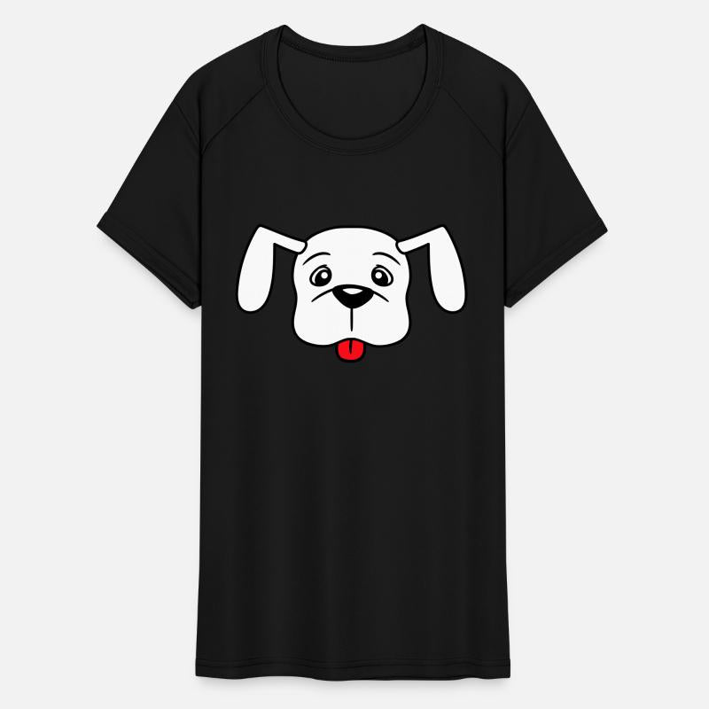 Dog Sticks Out Tongue Cheeky Cute Puppy Pet Happy