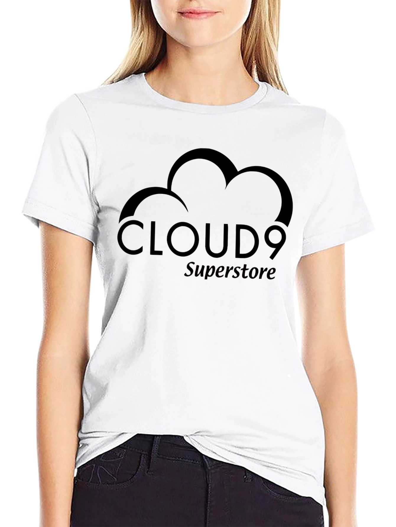Cloud 9 Superstore Black T-Shirt