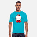 Duck sailor sailor hat waving happily fisherman