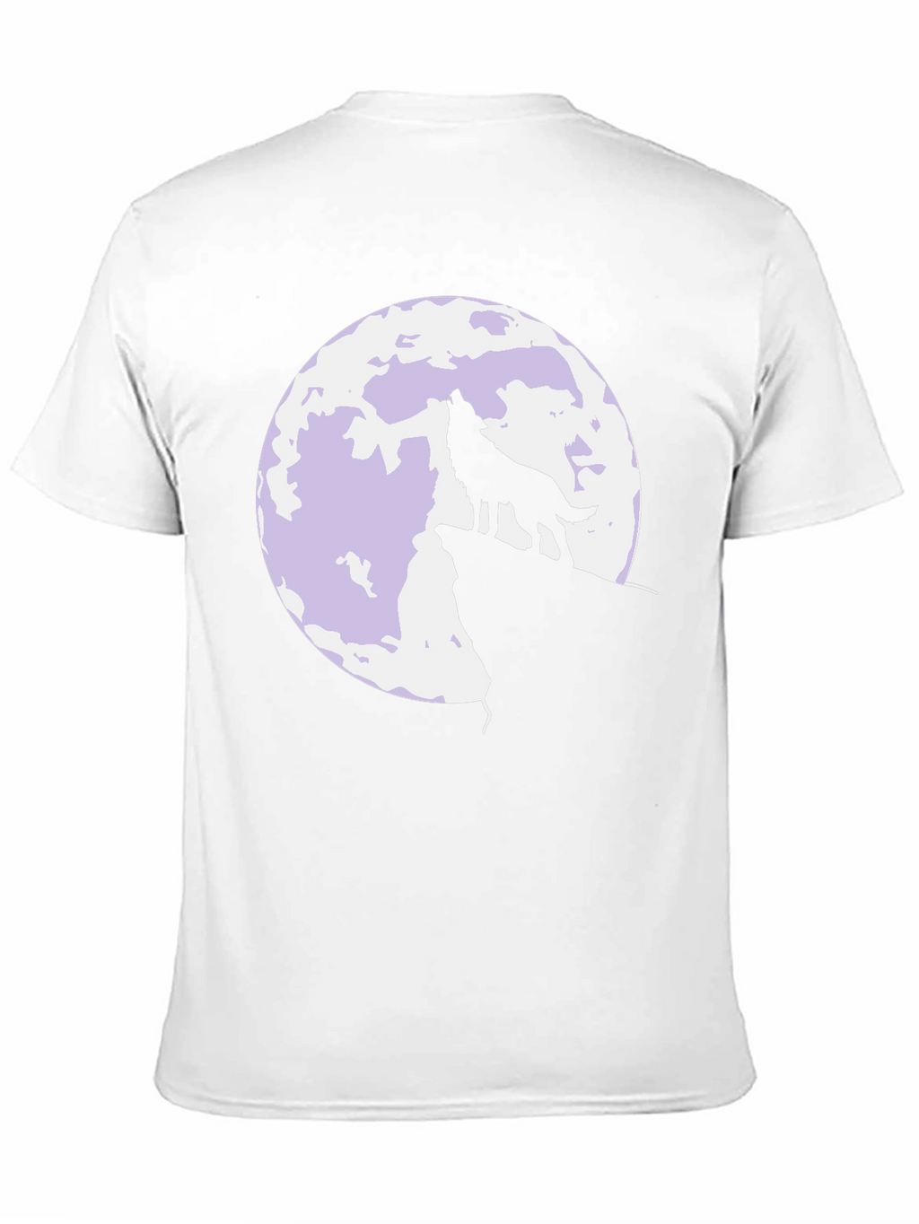 Wolf Moon T-Shirt - Black Graphic Tee