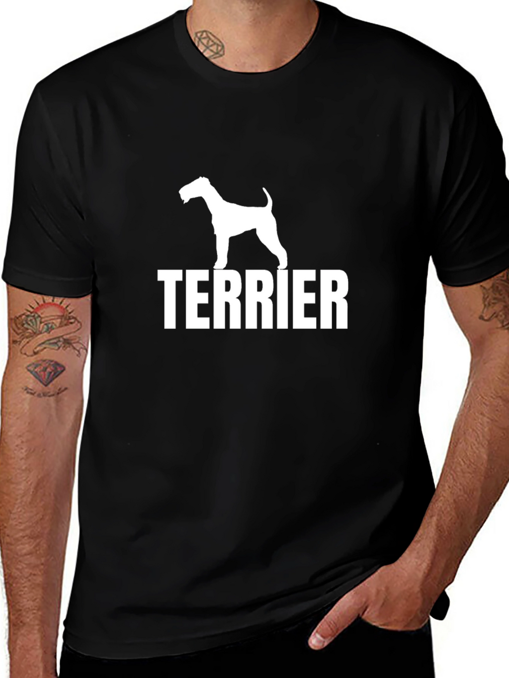 Terrier Dog Breed Graphic T-Shirt