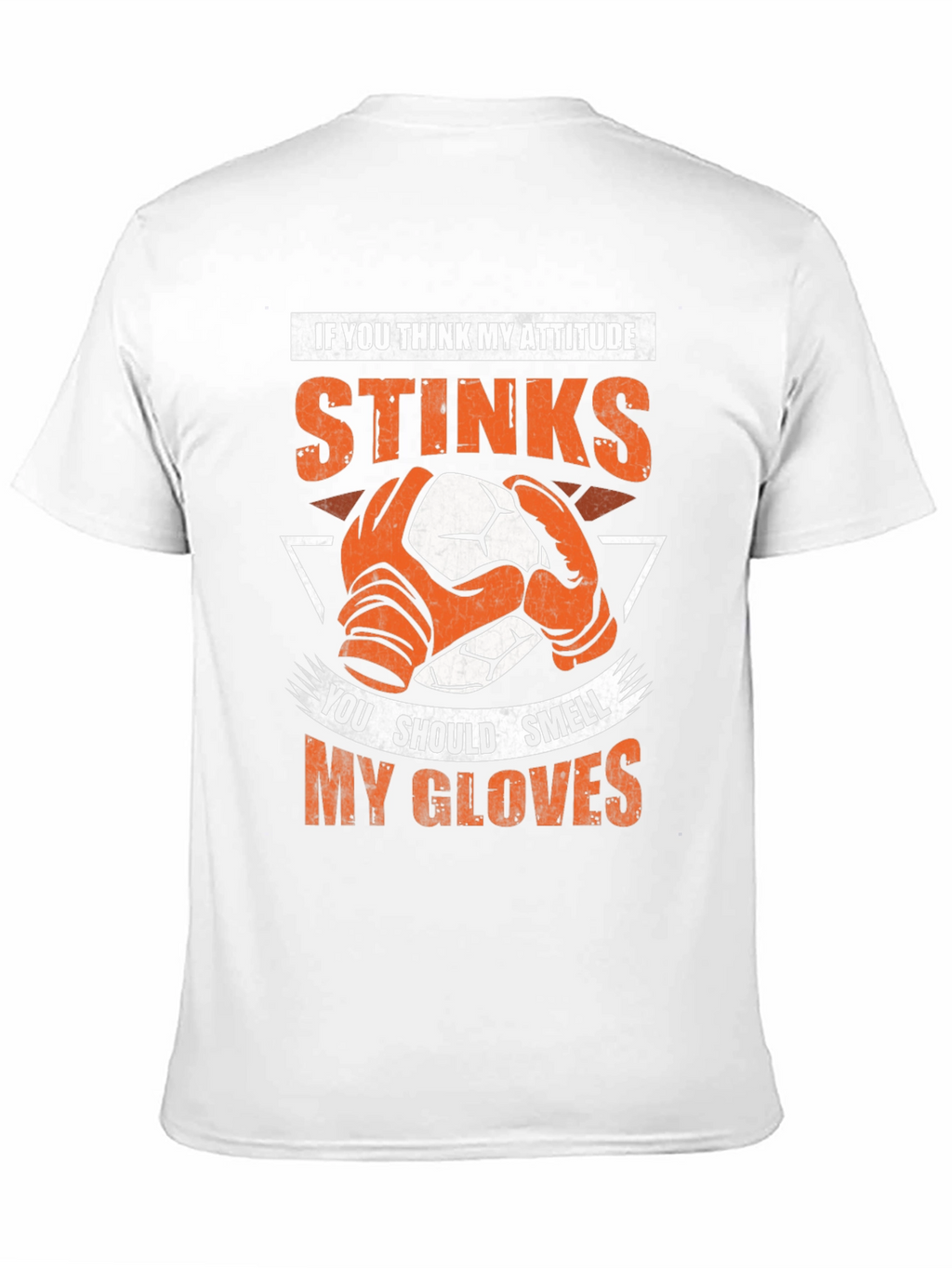 Attitude Stinks Soccer Goalie Graphic Tee