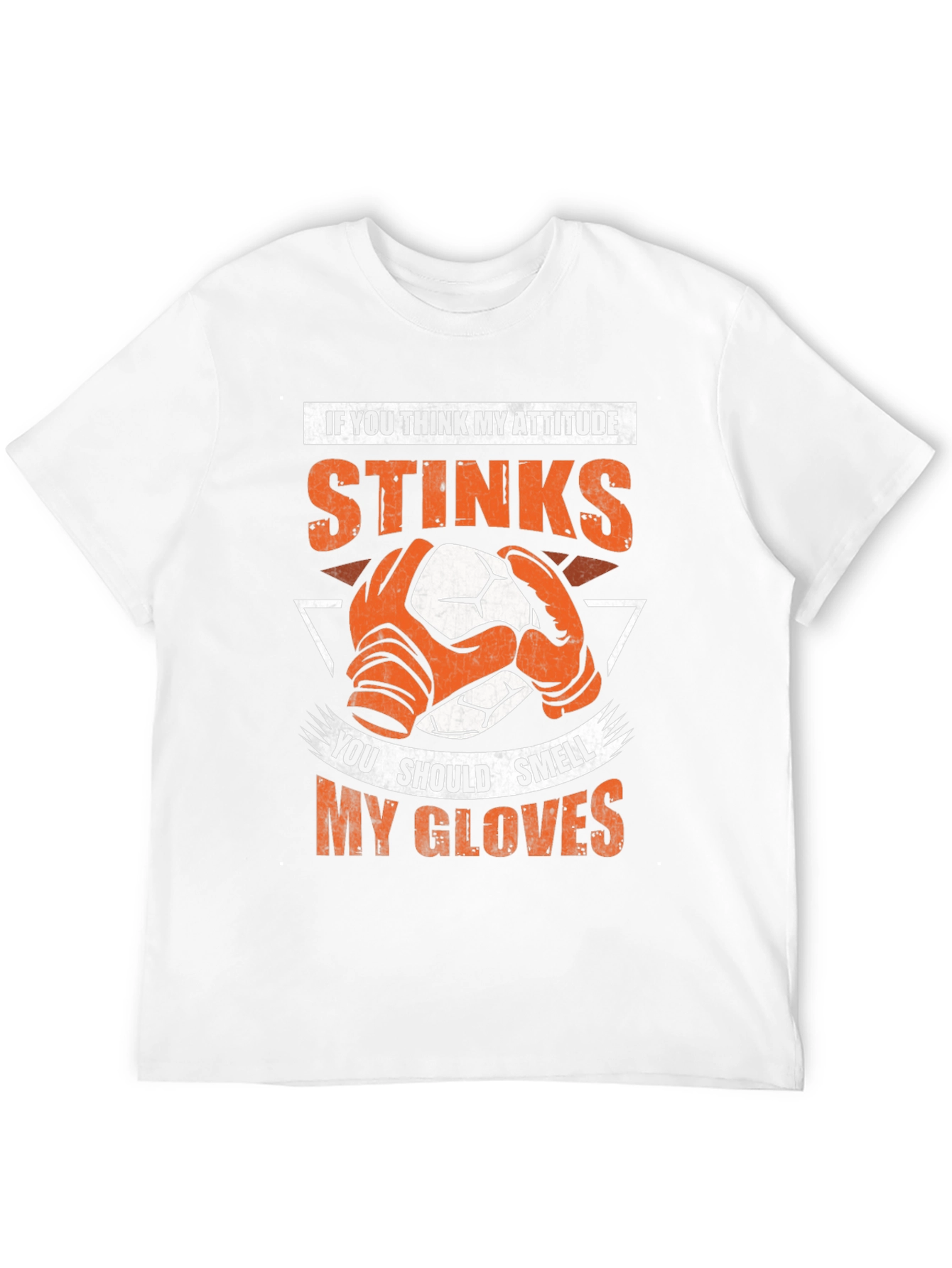 Attitude Stinks Soccer Goalie Graphic Tee