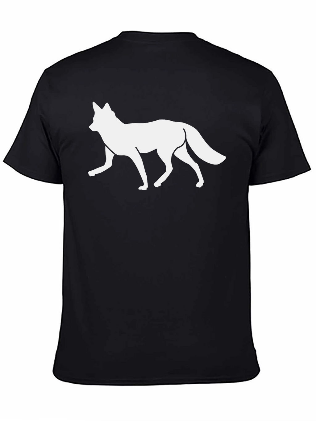 Fox Graphic Print Tee - Casual Style