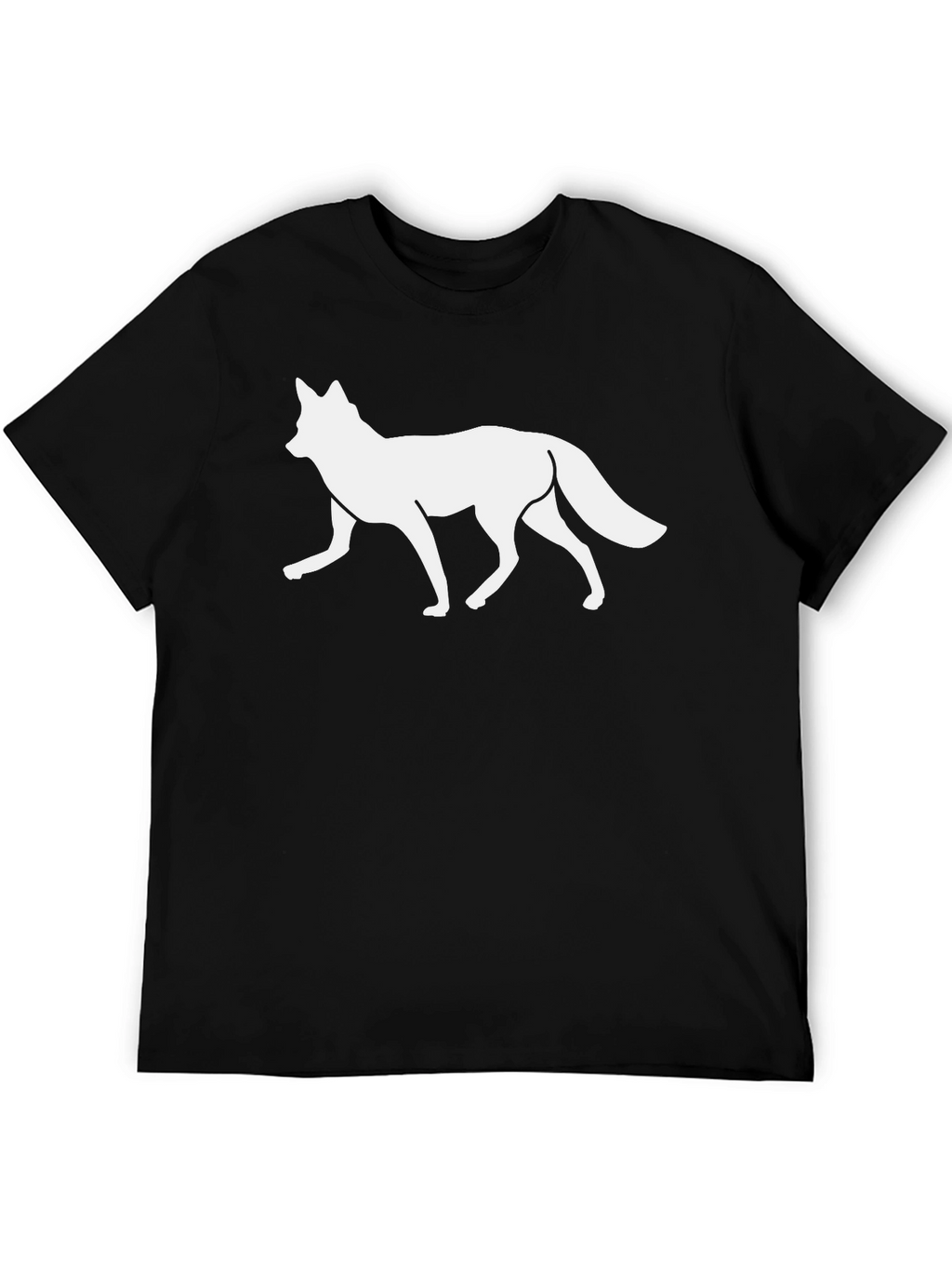 Fox Graphic Print Tee - Casual Style