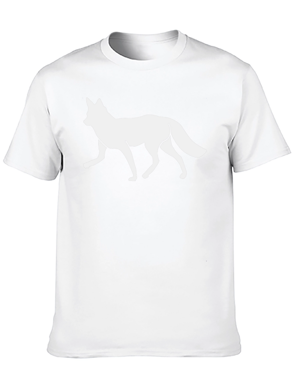Fox Graphic Print Tee - Casual Style