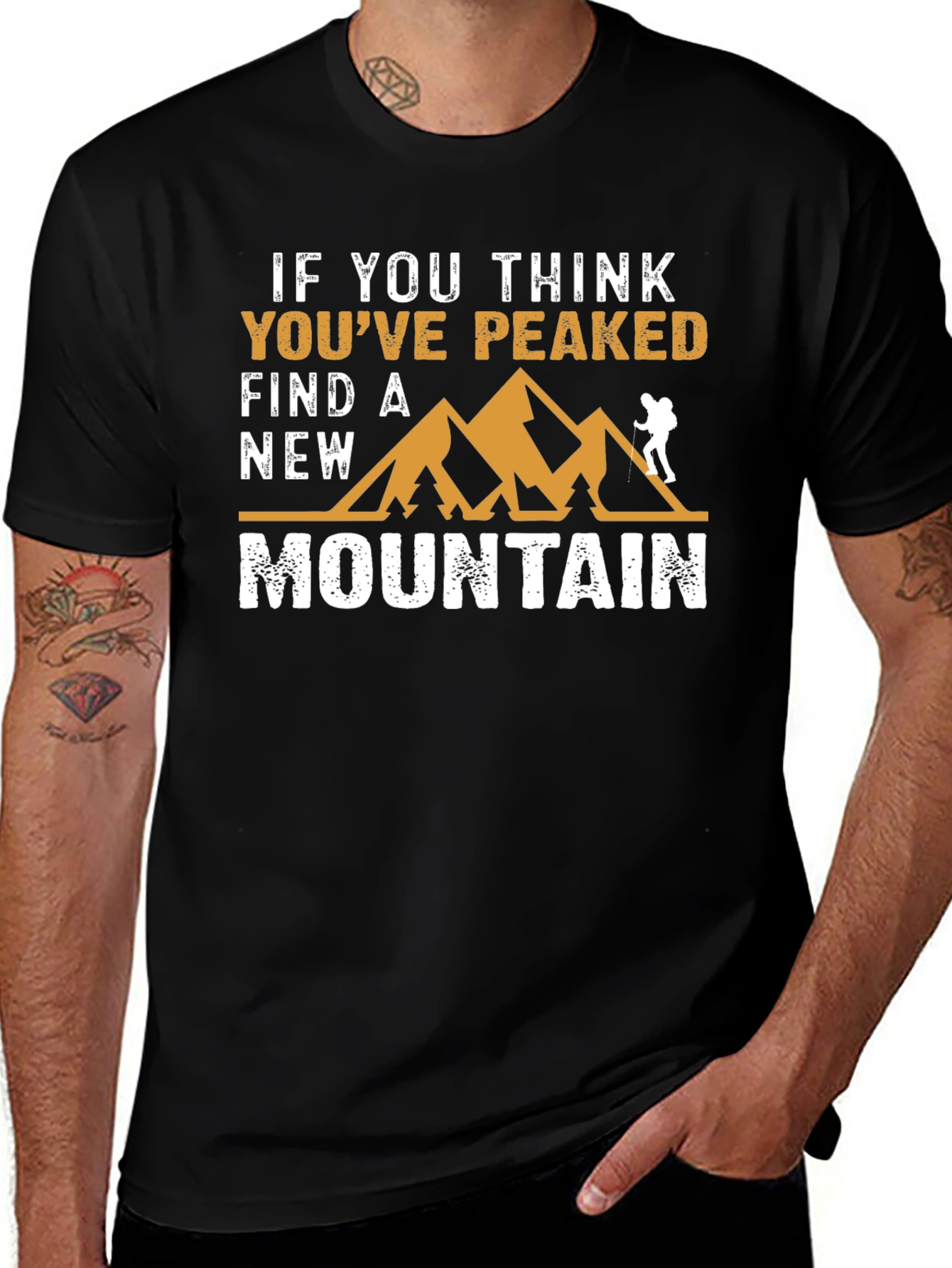 If You Think Youve Peaked Mountain Graphic Tee