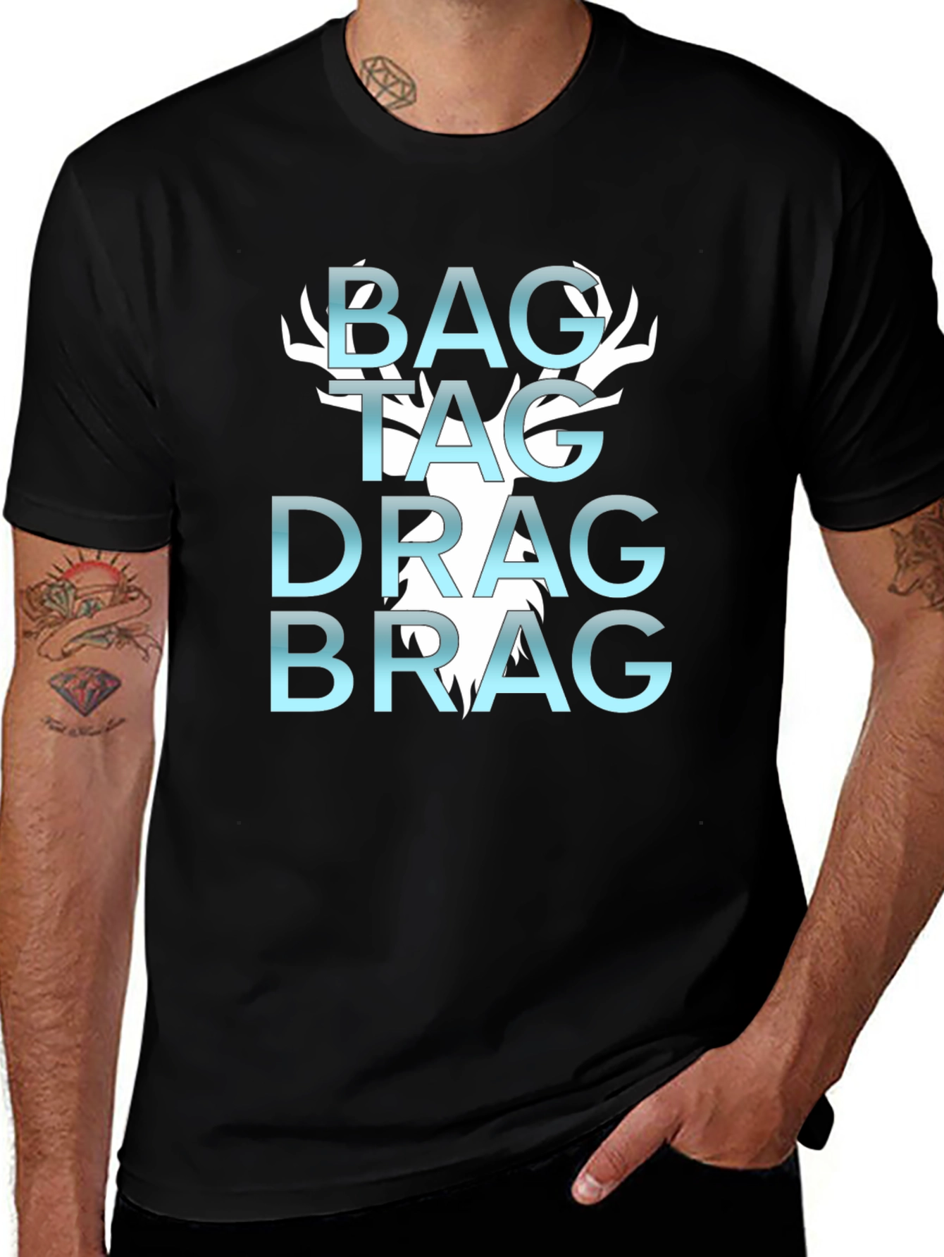 Bag Tag Drag Brag Graphic Tee