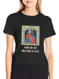 Wake Me Up Sleeping Princess Graphic Tee