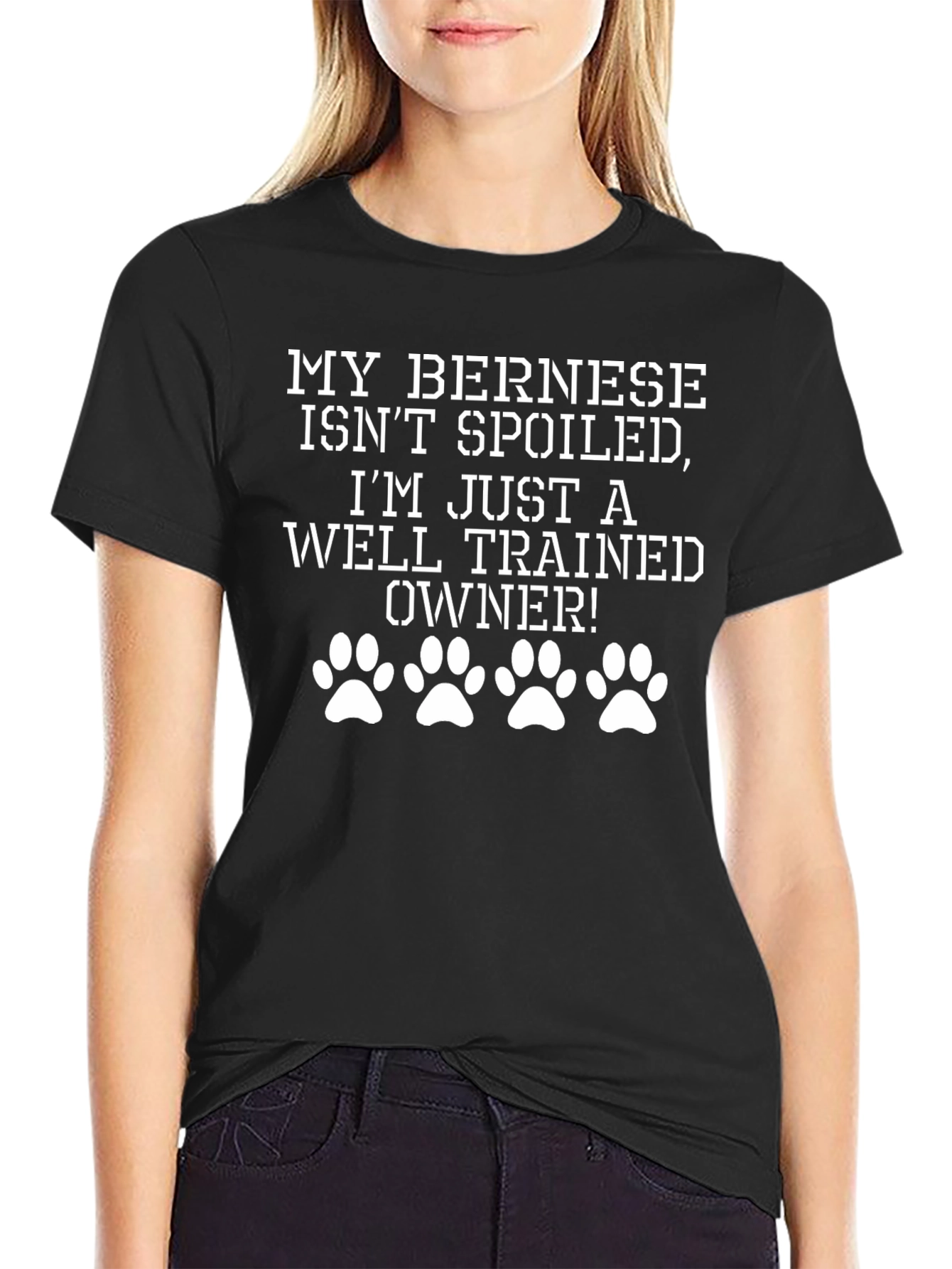 Bernese Dog Lover T-Shirt - Well Trained Owner