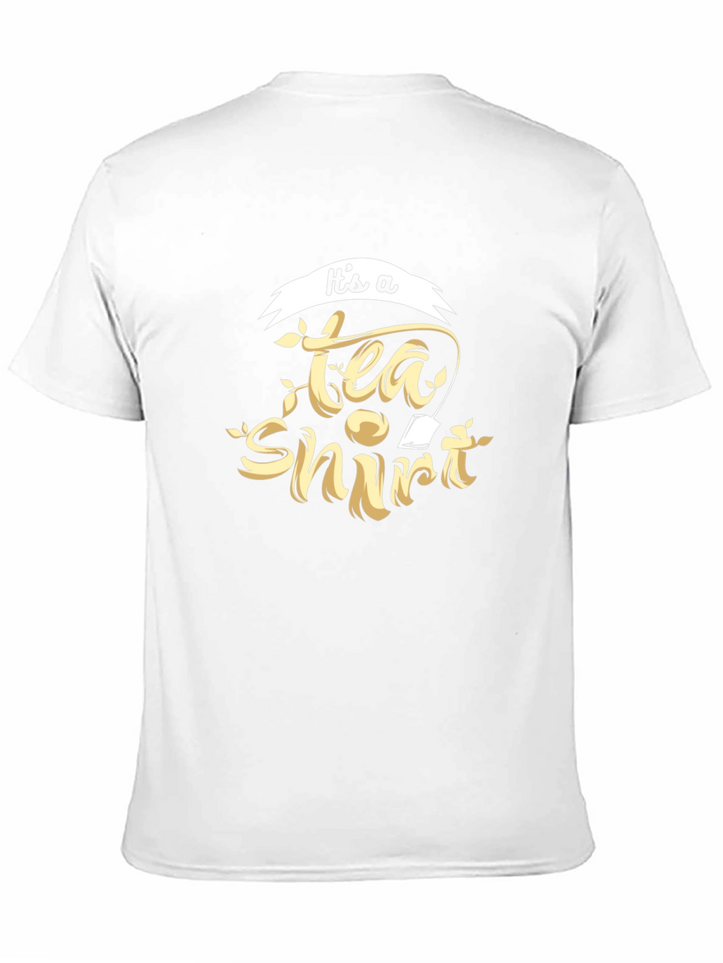 Its a Tea Shirt Black Cotton Tee
