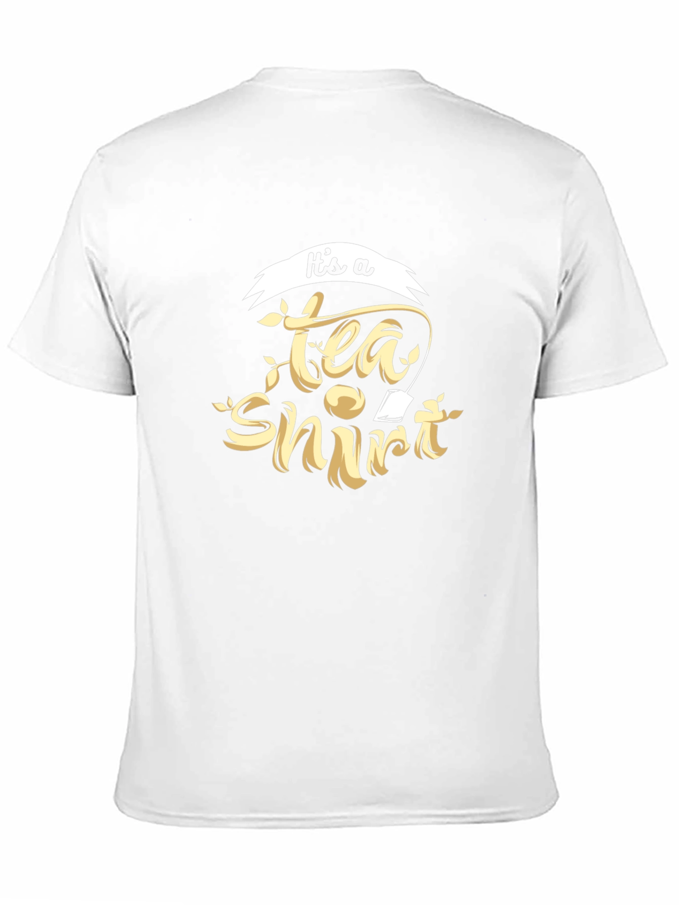 Its a Tea Shirt Black Cotton Tee