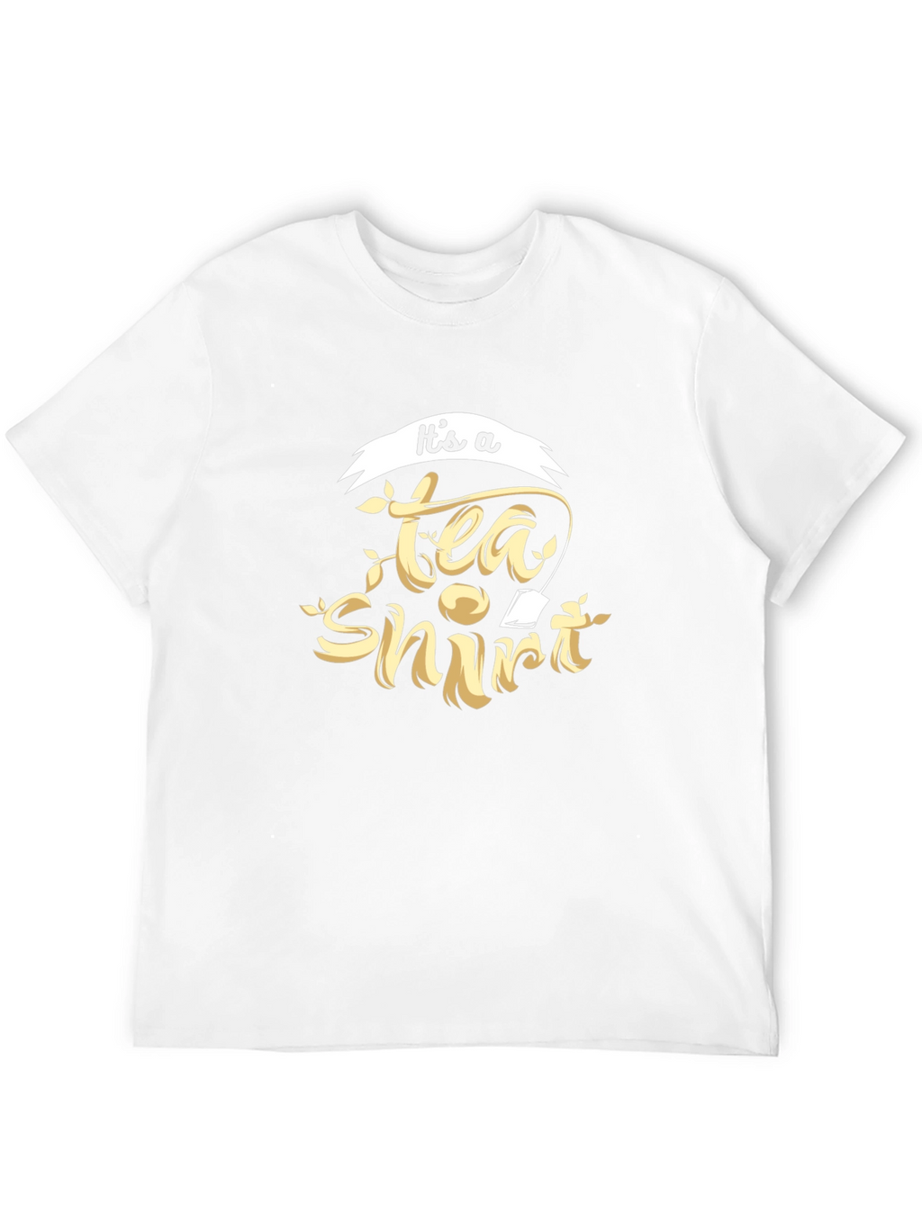 Its a Tea Shirt Black Cotton Tee